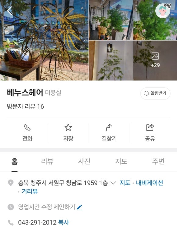 베누스헤어 이미지