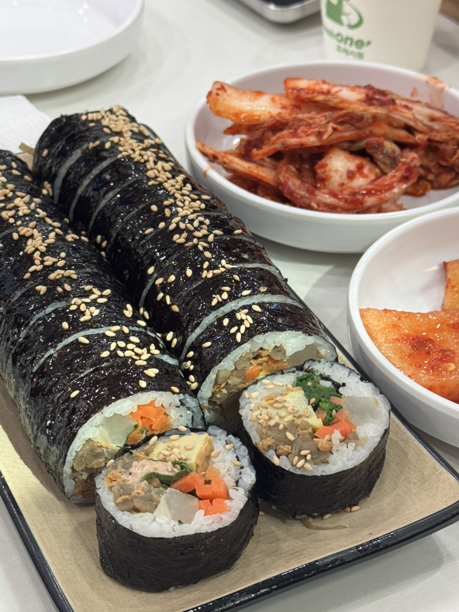 산들김밥 이미지