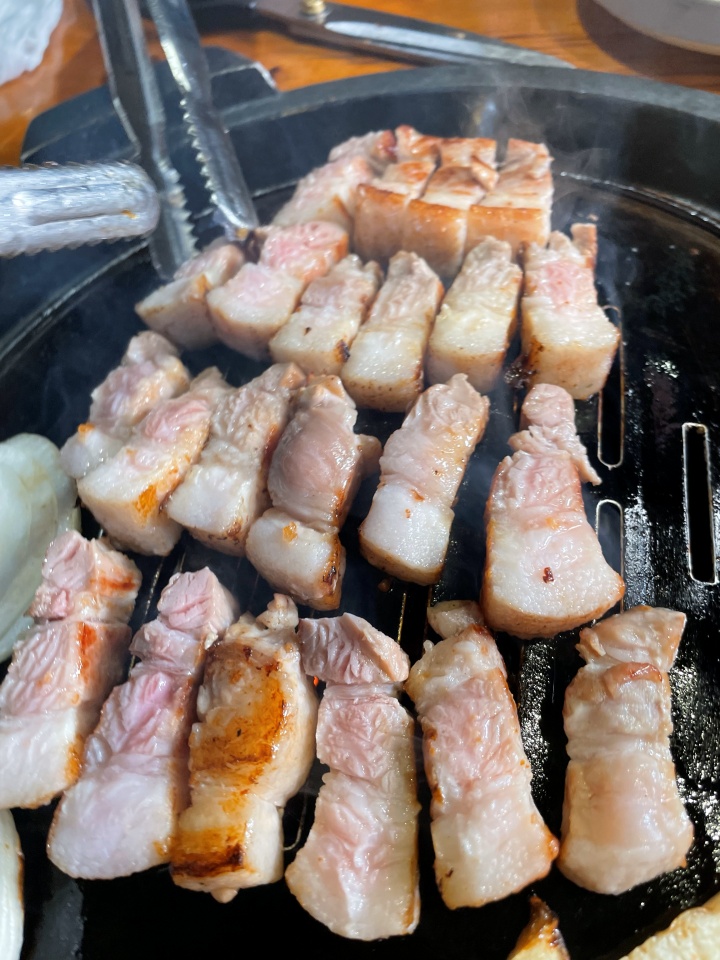 숯불화로구이 이미지