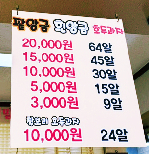 천안당호두과자 이미지
