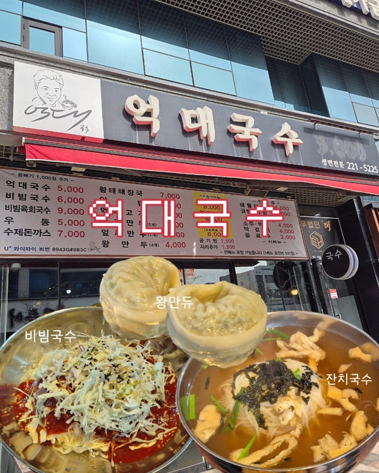 억대국수 이미지