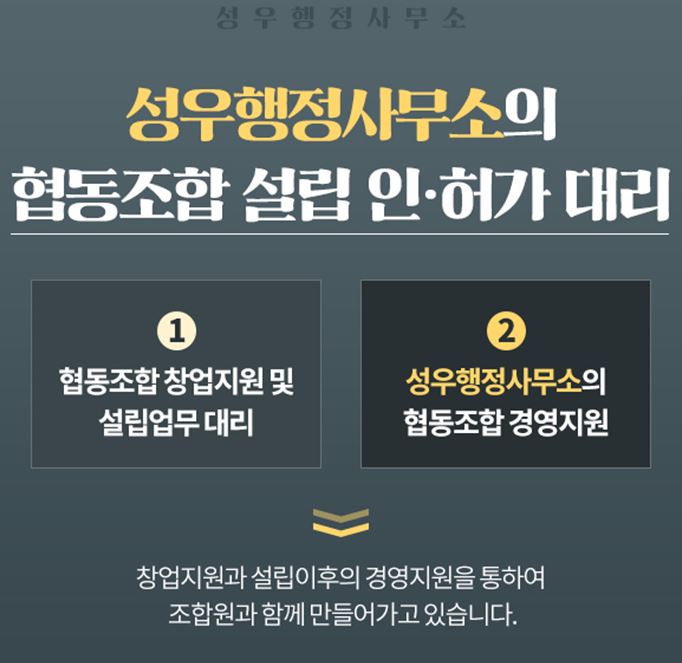 성우협동조합 이미지