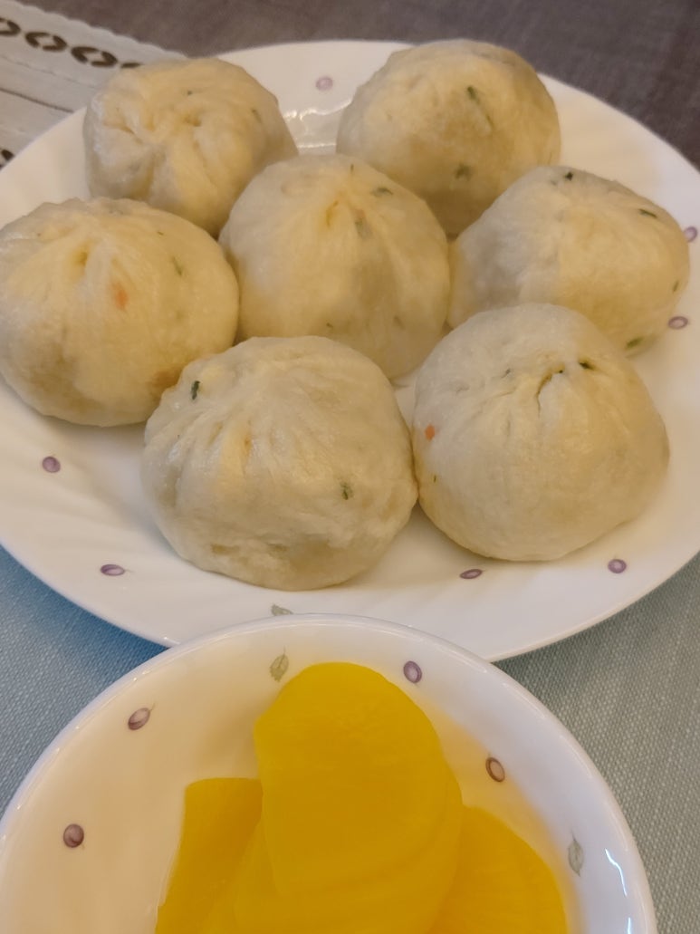 인동녹차연잎왕만두 이미지