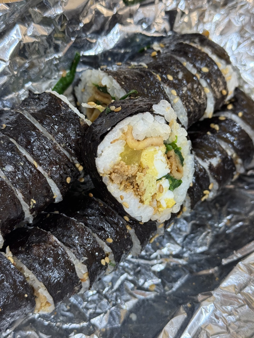 쌘김밥 이미지