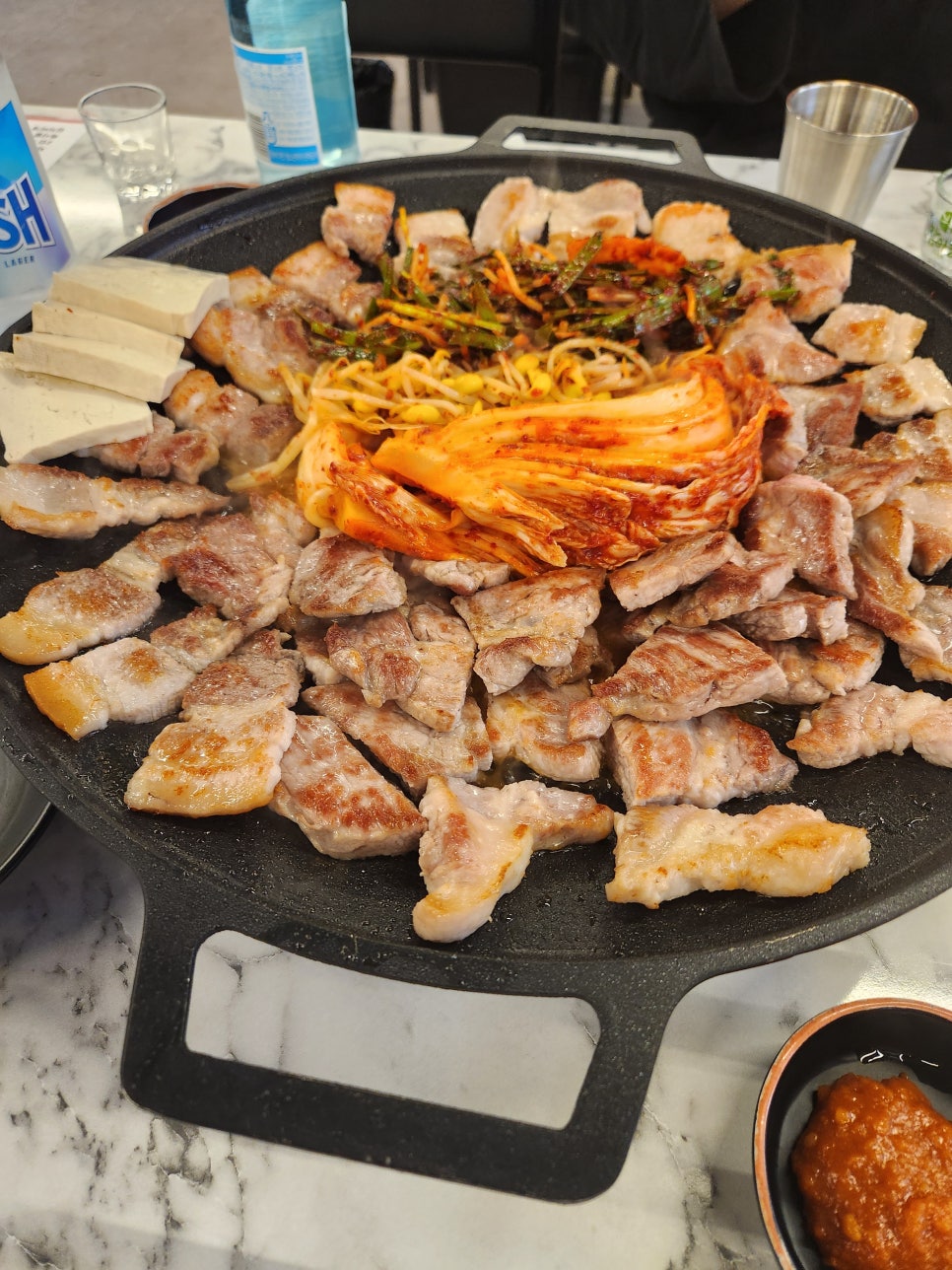 부추삼겹살 이미지
