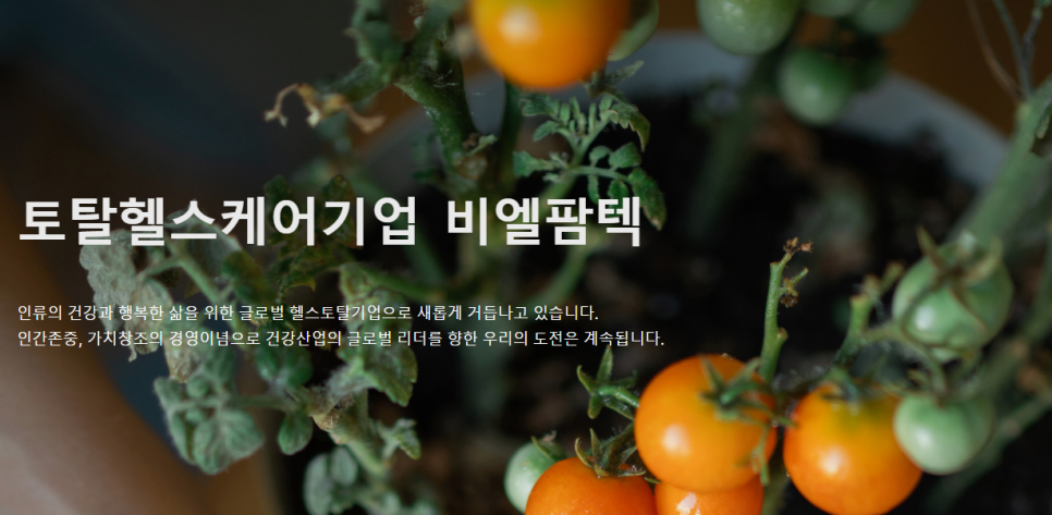 (주)비엘팜텍 이미지