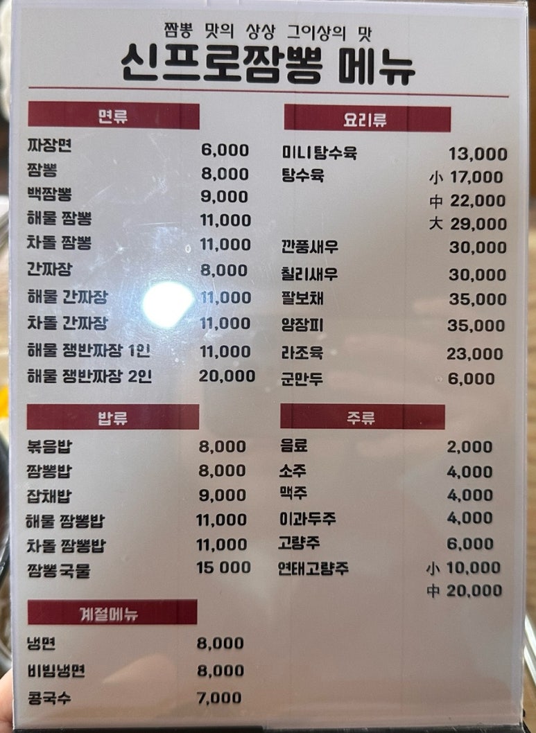 신프로짬뽕 이미지