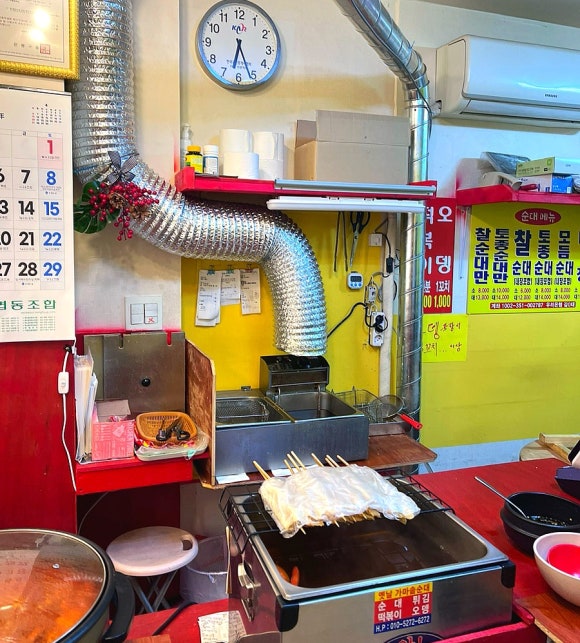 옛날가마솥순대 이미지