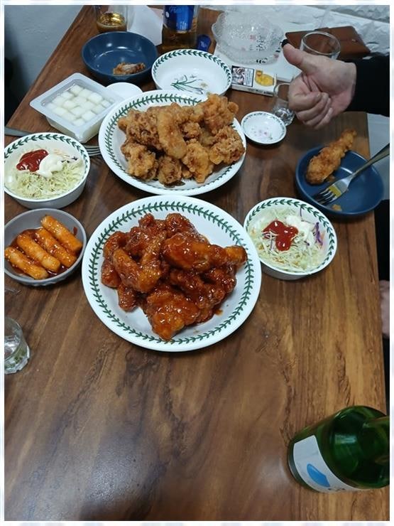 청송통닭 이미지