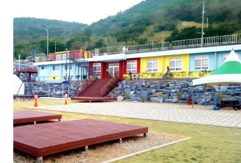 금오도 야영장 이미지