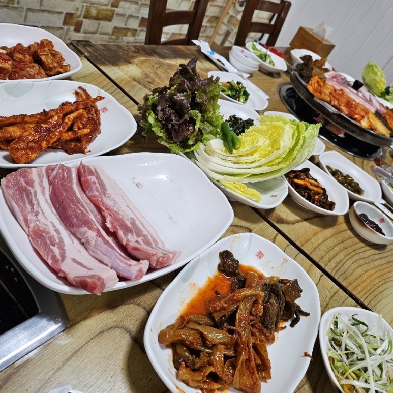 옥천오겹살 이미지