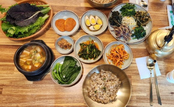 농다리보리밥 이미지