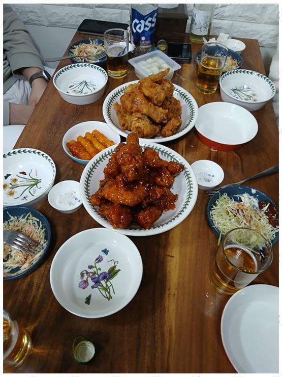 청송통닭 이미지