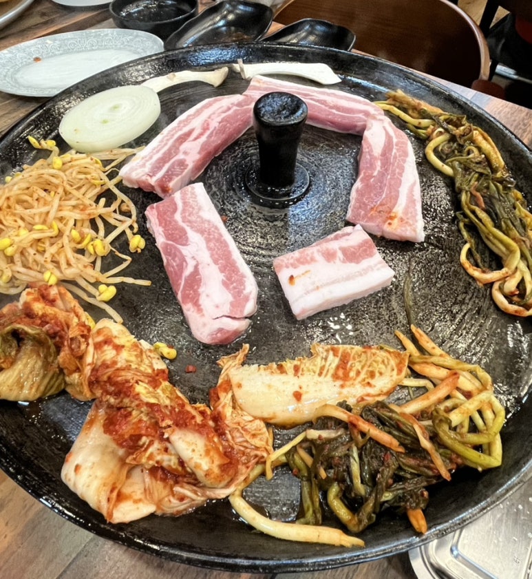 두정쪽파솥뚜껑삼겹살 이미지