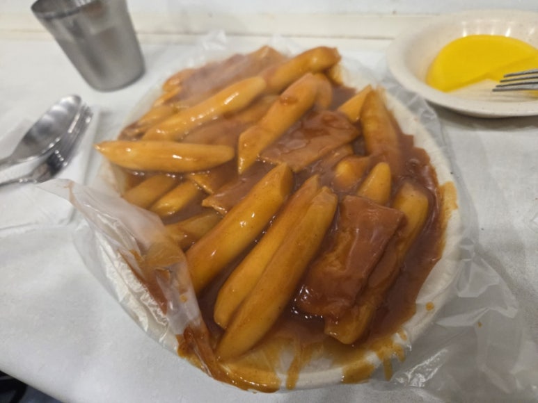 동그라미 분식 이미지