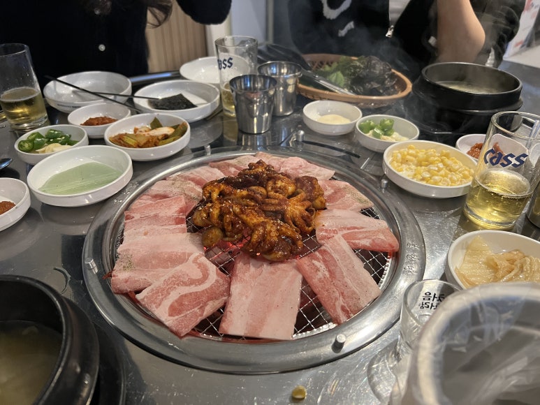 평화 숯불 쭈꾸미 이미지