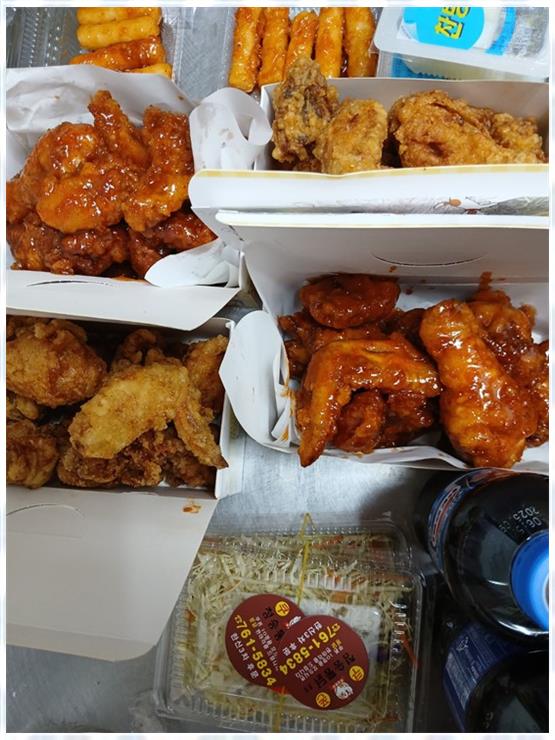 청송통닭 이미지