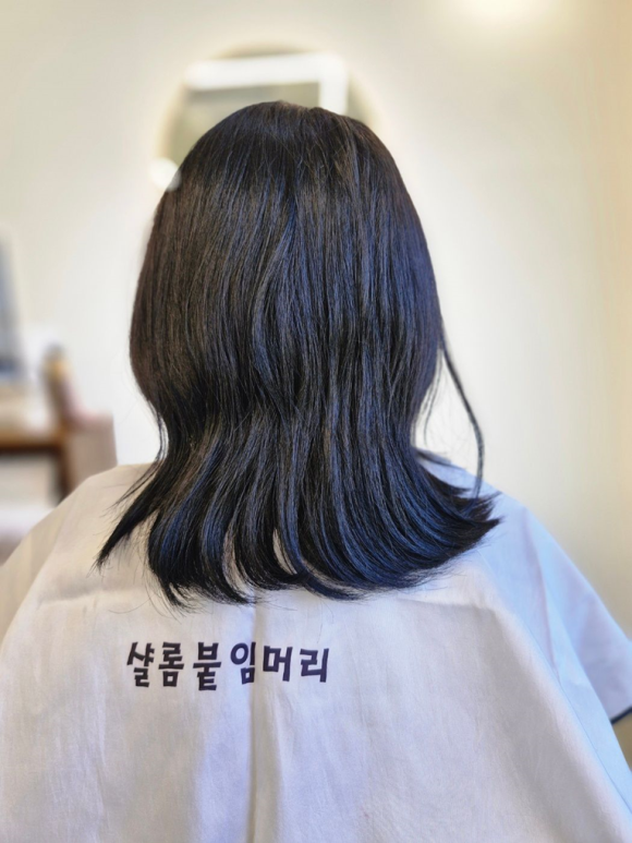 샬롬 붙임머리 이미지