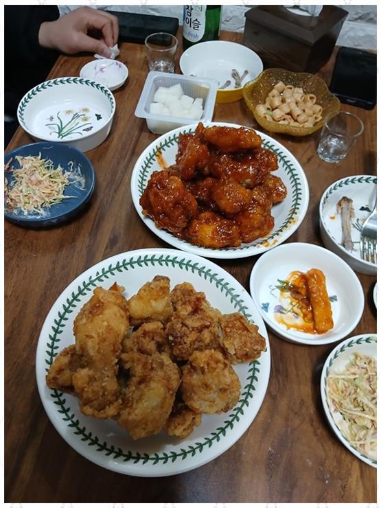 청송통닭 이미지