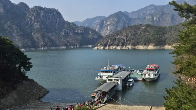 단양호유람선 이미지