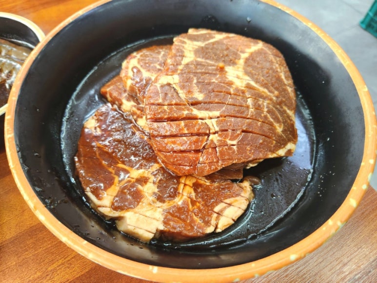 보이된장 돼지갈비 이미지