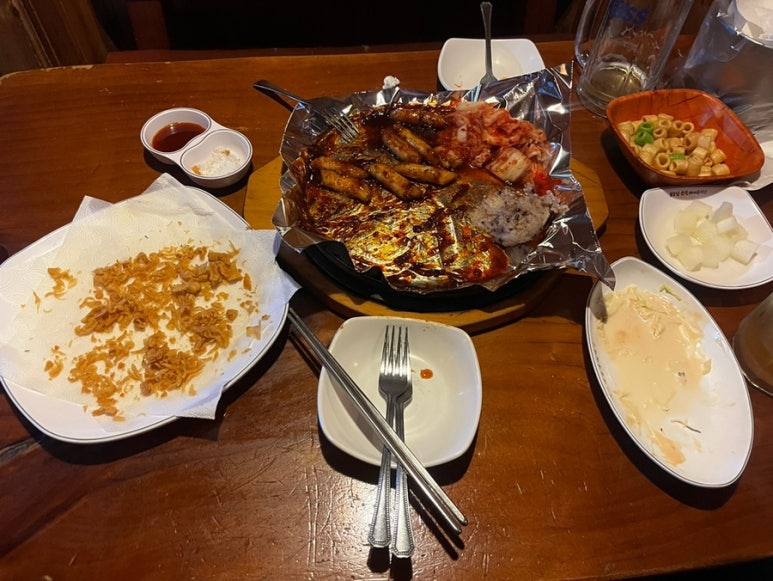 굽모닝닭오리숯불바베큐 이미지