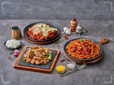 바베큐치킨 이미지
