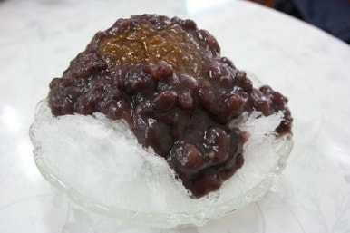 팥빙수 이미지