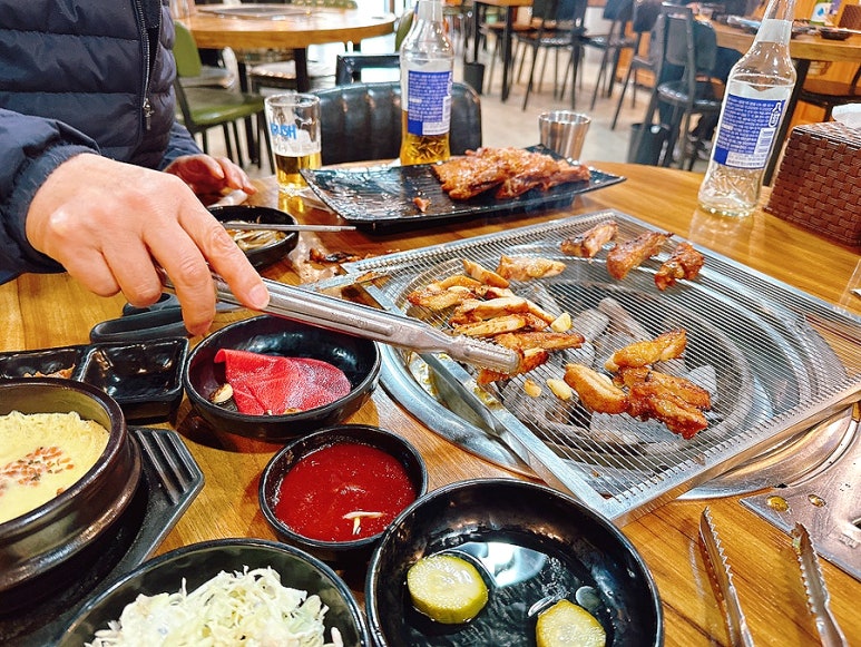 계탄날숯불닭갈비 이미지