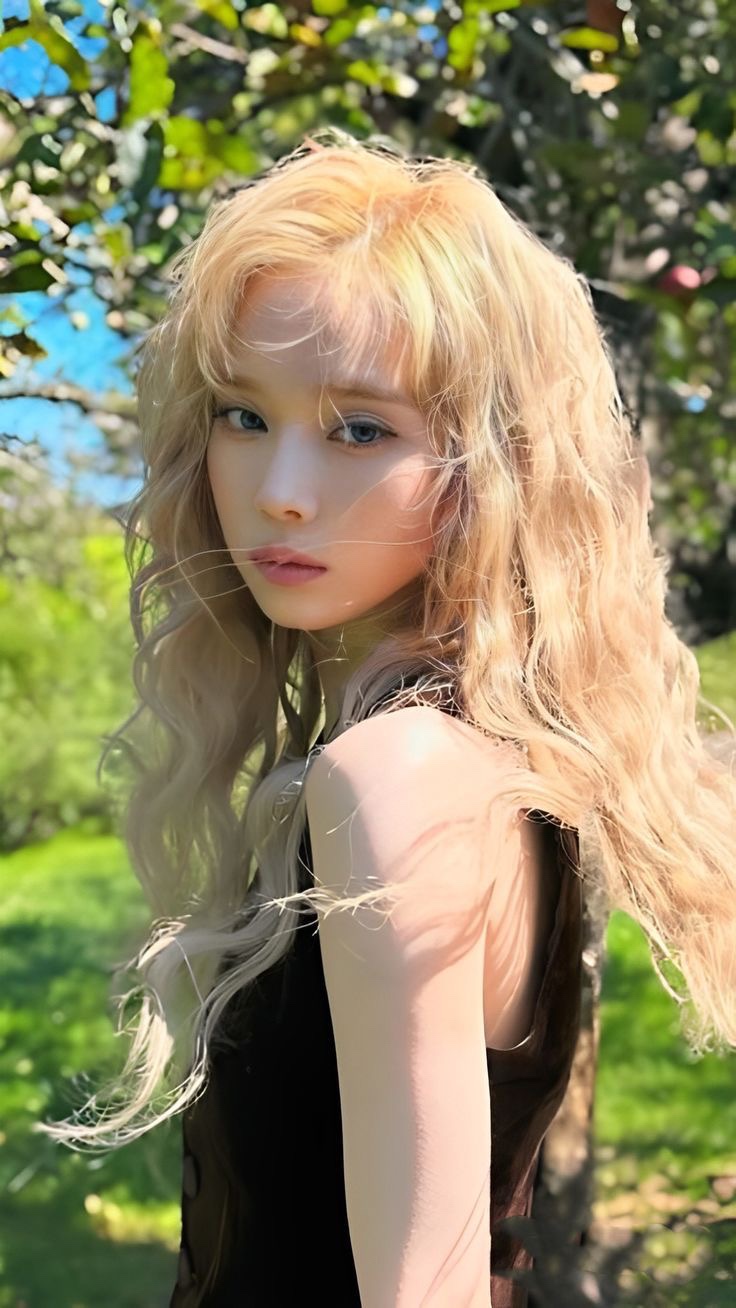 봄헤어 이미지