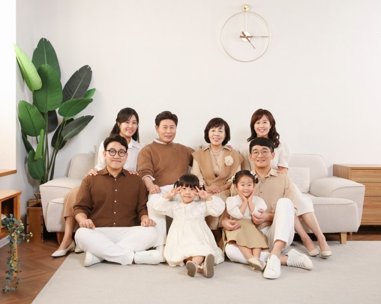 포시즌패밀리가족사진 이미지