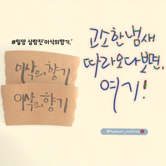 이삭의 향기 이미지