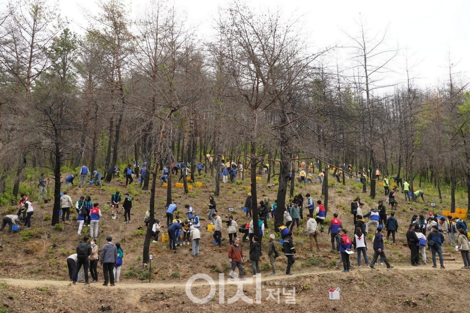 산불예방 시설물 이미지