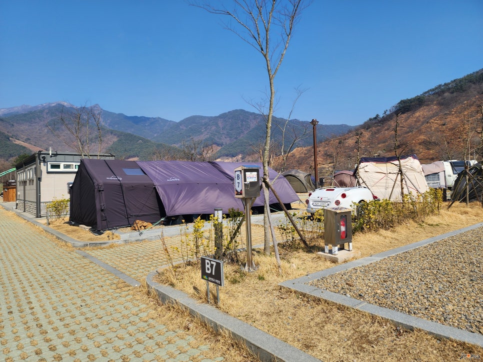 금천계곡 야영장 이미지