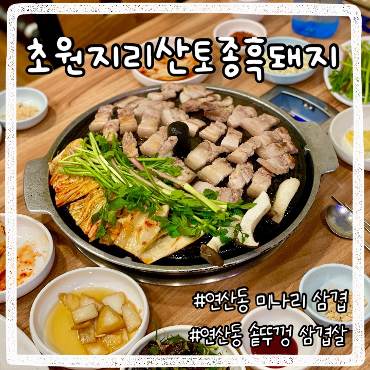 지리산생흑돼지 이미지