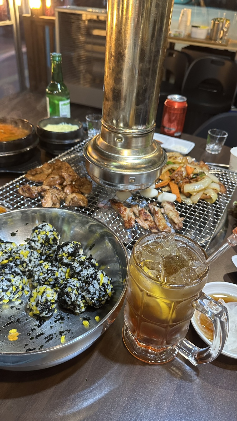 숯불에굽다 이미지