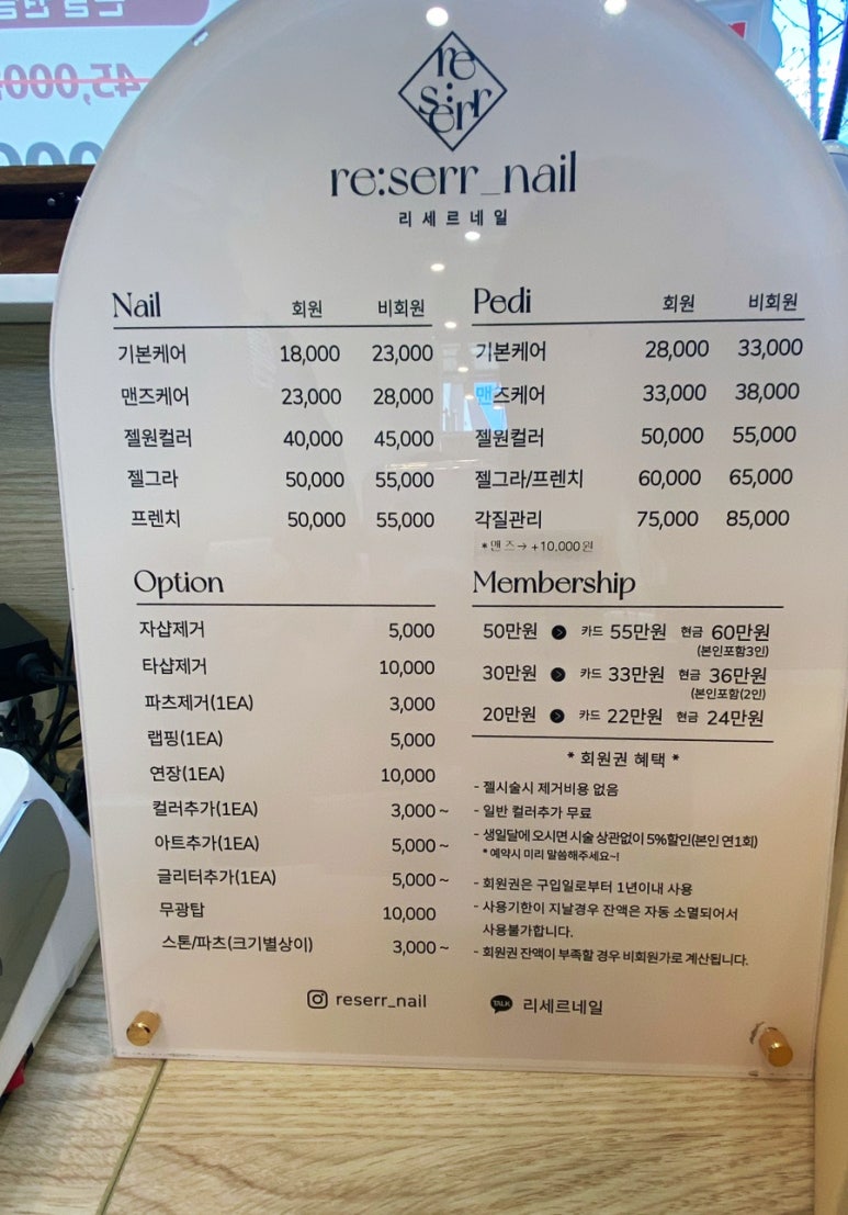 리세르네일 이미지