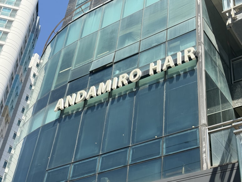 안다미로헤어 이미지