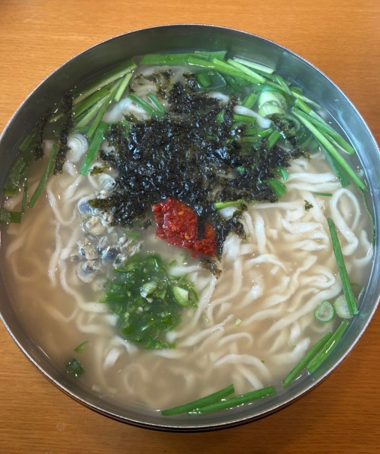 와촌재첩손칼국시 이미지