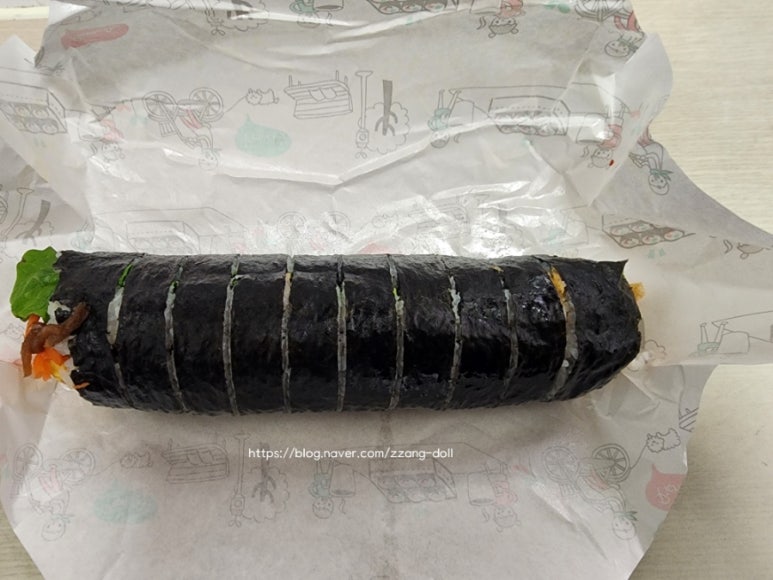 뚱스김밥 이미지