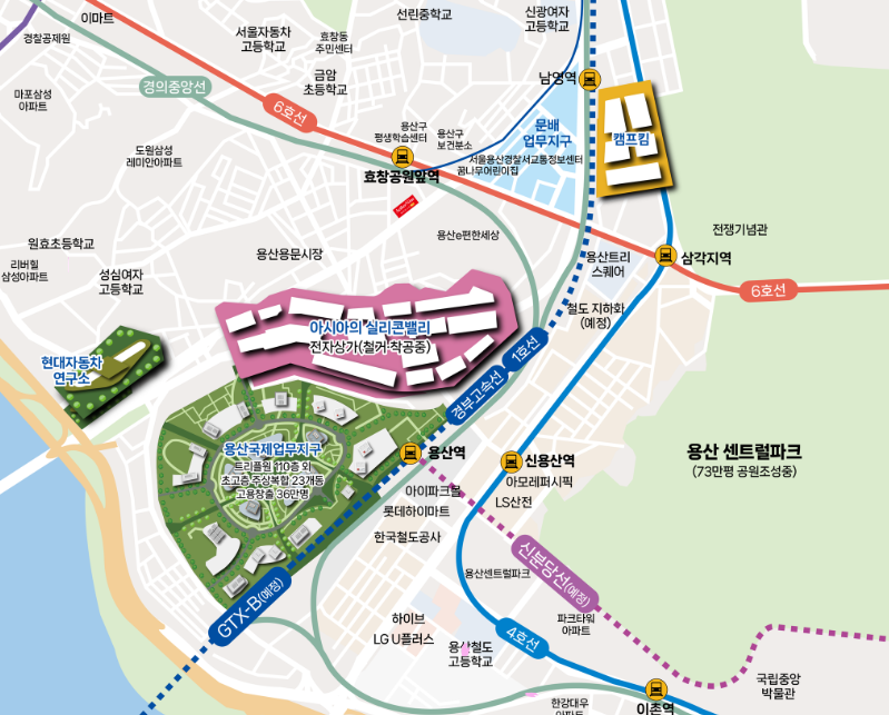 6호선효창공원앞역내 이미지