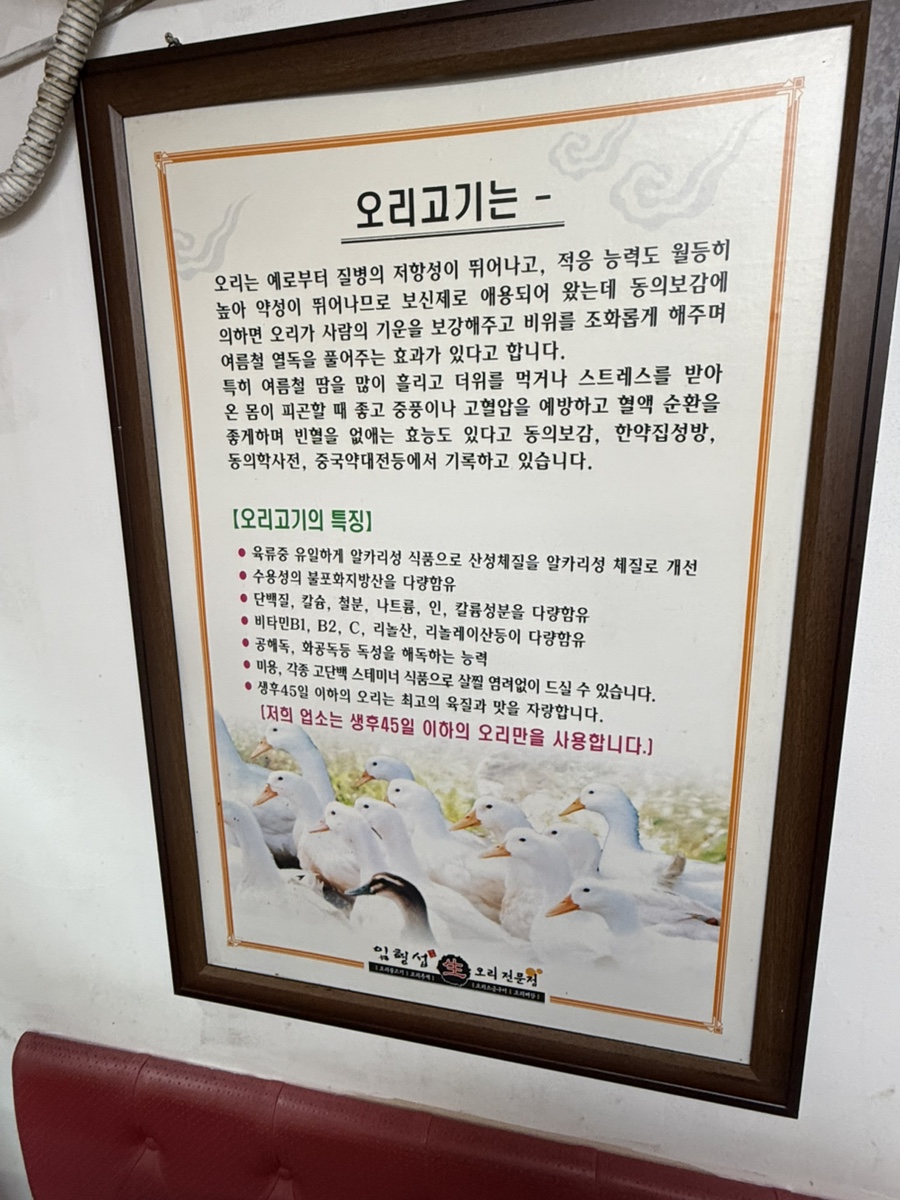 임형섭생오리 이미지