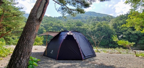 도사곡휴양림야영장 이미지