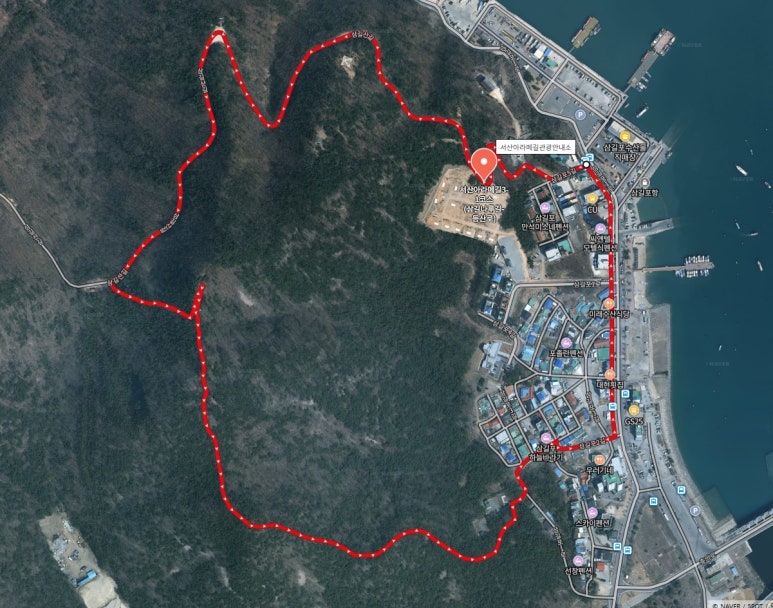 서산등산로3코스 이미지