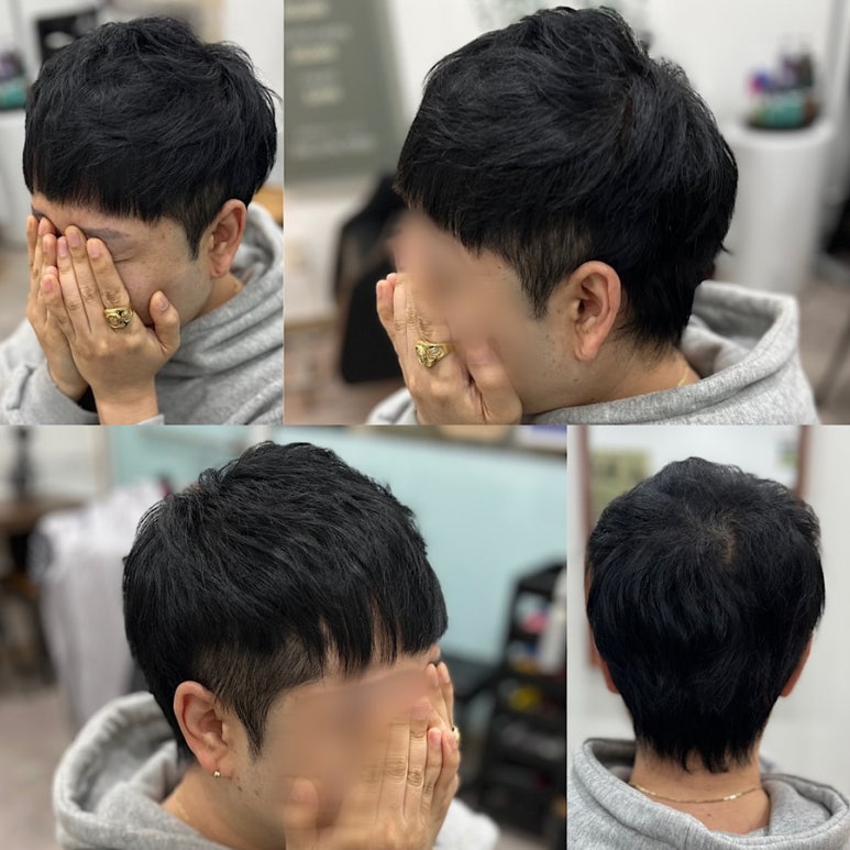 킹스맨남성컷트 이미지