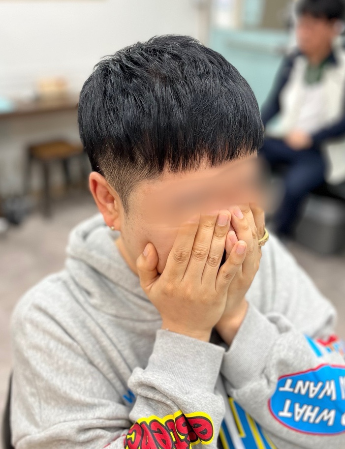 킹스맨남성컷트 이미지