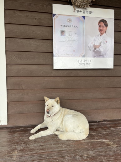 복실이 한정식 이미지