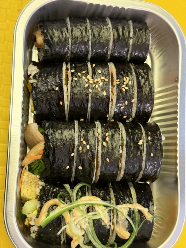 시장김밥 이미지