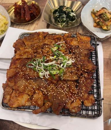 석쇠불고기 이미지