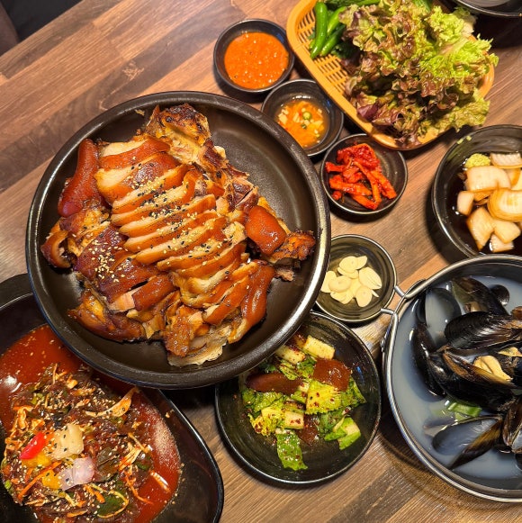 황도화덕족발 이미지